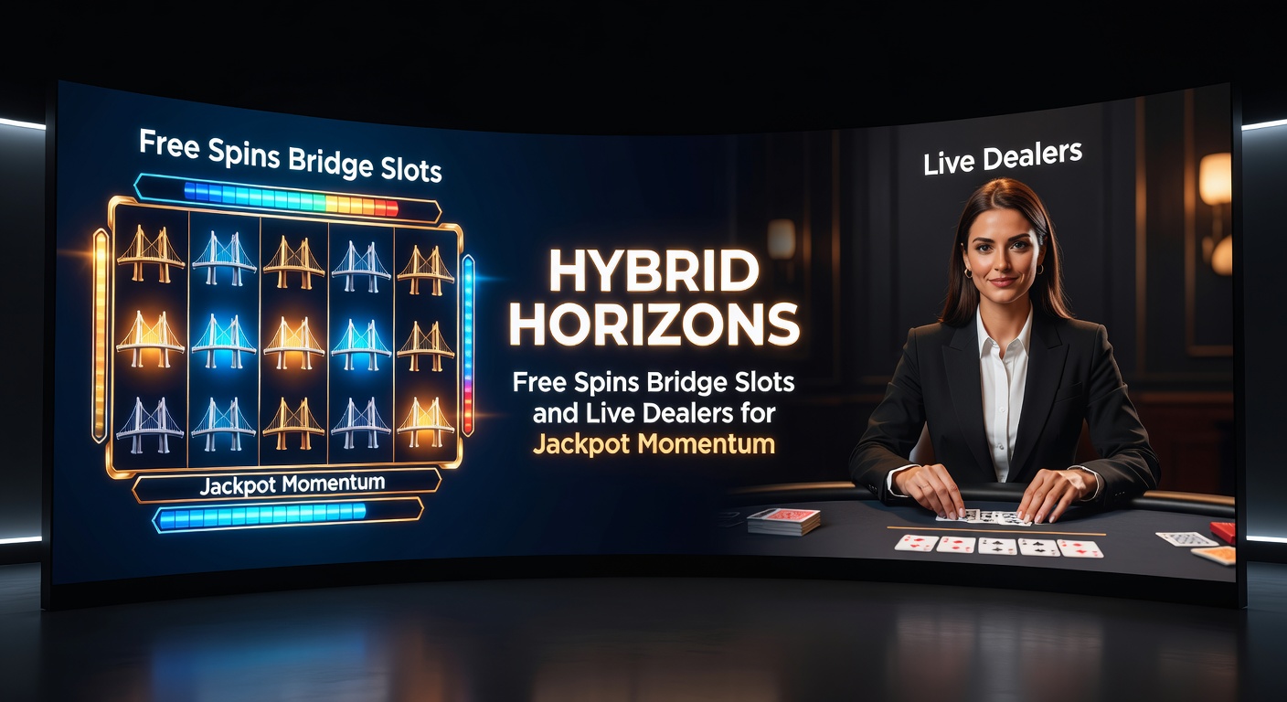 Live dealer at hybrid table spinning a jackpot wheel after free spins bridge from slot reels