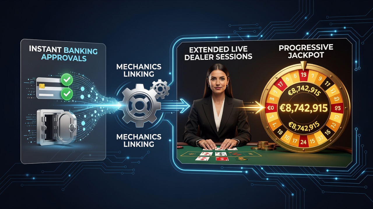 Smartphone screen showing progressive jackpot meter climbing during live dealer roulette session