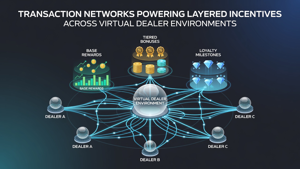 Payment Infrastructures Enabling Tiered Reward Systems in Live Virtual Dealer Platforms